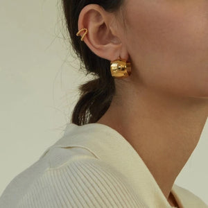 Heritage Earrings 18K Gold Plated