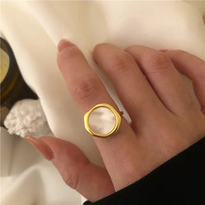 Olive Adjustable Ring