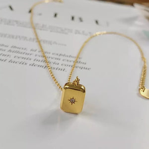Temple Necklace 18k Gold Plated
