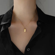 Load image into Gallery viewer, Temple Necklace 18k Gold Plated