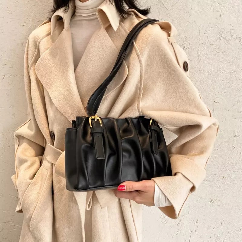 Malibu Street leather handbag