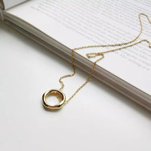 Load image into Gallery viewer, Mercury Circle Necklace