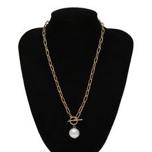 Load image into Gallery viewer, Pearl Pendant Necklace