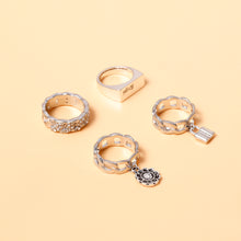 Load image into Gallery viewer, Brooklyn 4 pieces ring set