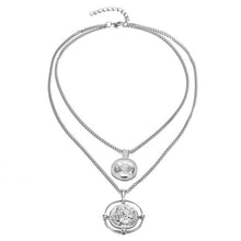 Load image into Gallery viewer, Argos Retro Coin Necklace